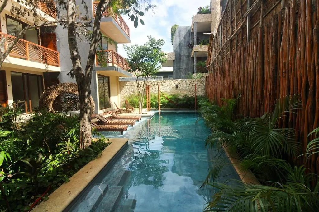 Appartement One-Room Apart Rooftop-Tulum Pueblo Mexico